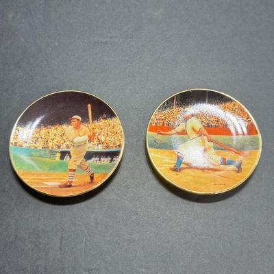 Roger Hornsby & Honus Wagner Plates