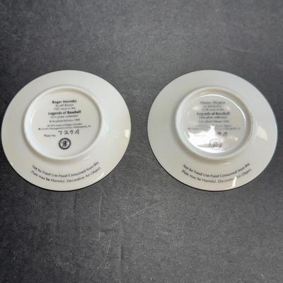 Roger Hornsby & Honus Wagner Plates