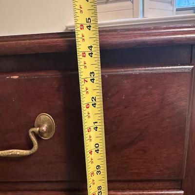 Henkel-Harris “Virginia Galleries” Mahogany Chest of Drawers