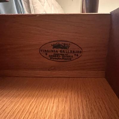 Henkel-Harris “Virginia Galleries” Mahogany Chest of Drawers