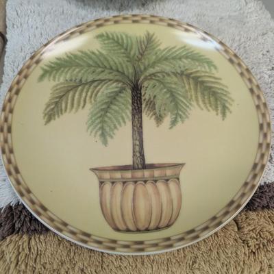 Palm Tree Bathroom Set
