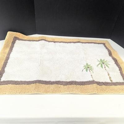 Palm Tree Bathroom Set