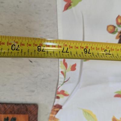 Vintage Fall Tablecloth & Place-mats