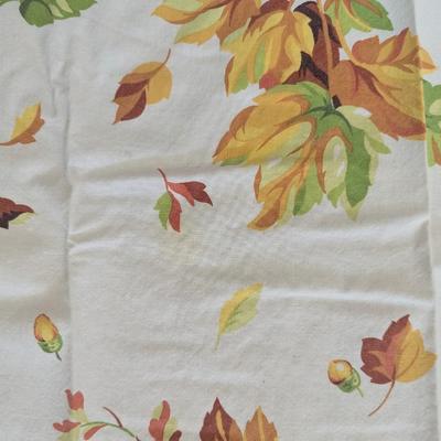 Vintage Fall Tablecloth & Place-mats