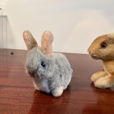 1006 Steiff Hoppie Rabbit, Running Rabbit & Sonny Rabbit