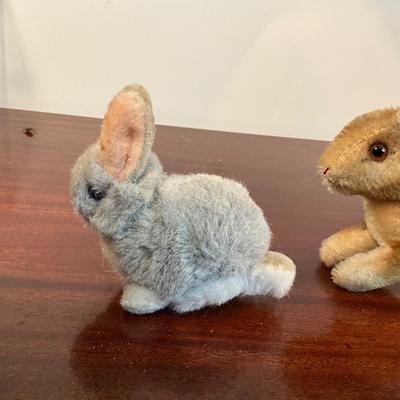 1006 Steiff Hoppie Rabbit, Running Rabbit & Sonny Rabbit