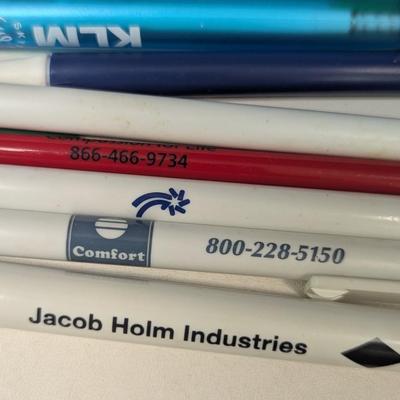 Assortment Of Advertising Pens #1