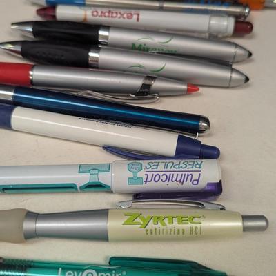 Assortment Of Medical & Pharmaceutical Pens #2