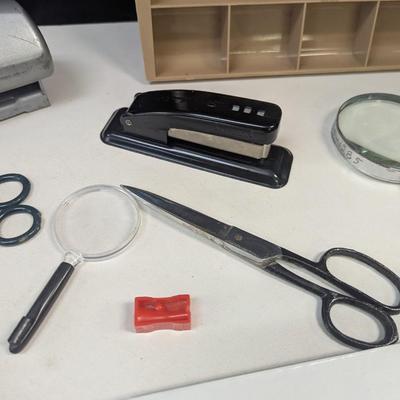 Collection Of Vintage Office Supplies