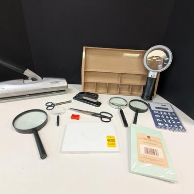 Collection Of Vintage Office Supplies