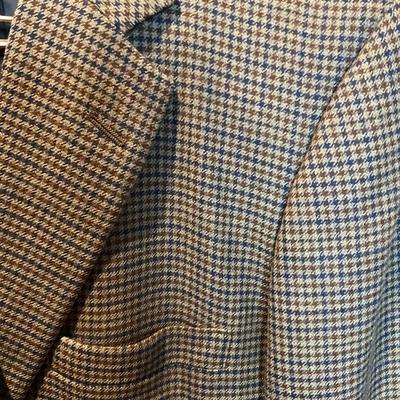 1008 LOT of Men's Wool & Suede Blazers w/Scarves