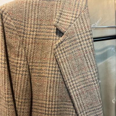 1008 LOT of Men's Wool & Suede Blazers w/Scarves