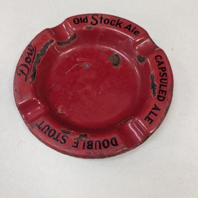 Dow Old Stock Ale Antique Ashtray