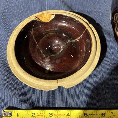 Vintage Cookie Jar Top is Broken