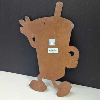 Dancing Soda Pop Retro Tin Sign