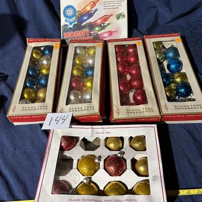 Vintage Christmas Bulbs and More