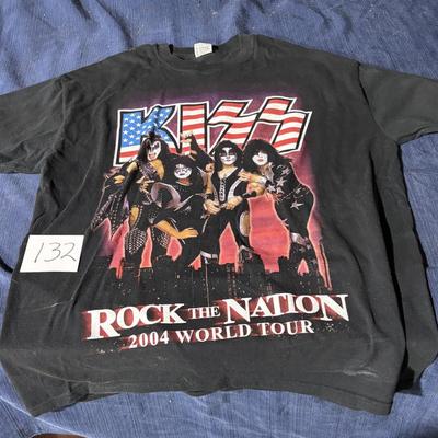 2004 XL Kiss Concert Shirt