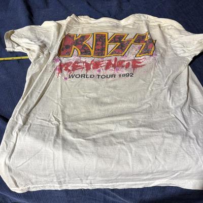 1992 Large Kiss TShirt