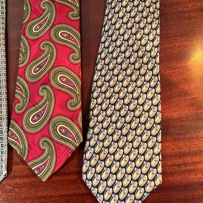 1016 Designer Mens Ties Gucci, Polo, Valentino, YSL, Canali