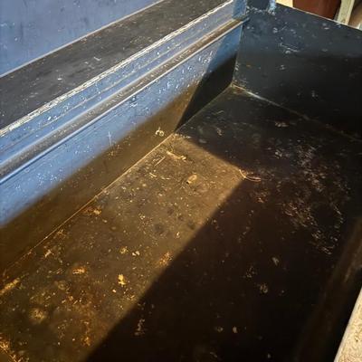 Vintage Metal Footlocker