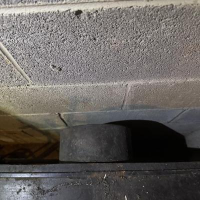 Vintage Cast Iron Wood Burner