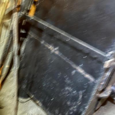 Vintage Cast Iron Wood Burner