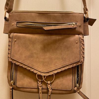 Tan Southwest style hand bag