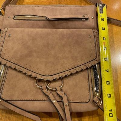 Tan Southwest style hand bag