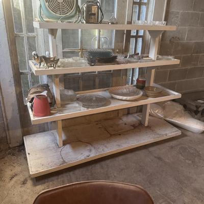 Vintage Wood Store Display