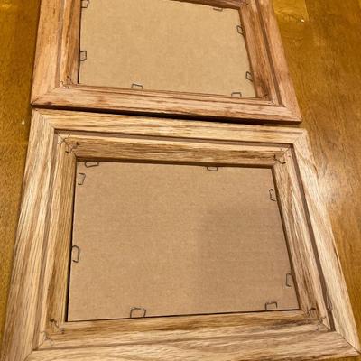 Wood framed Golf greens pictures