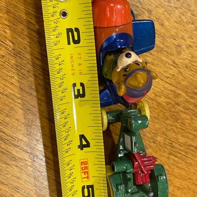 Tractor and plane mini toys