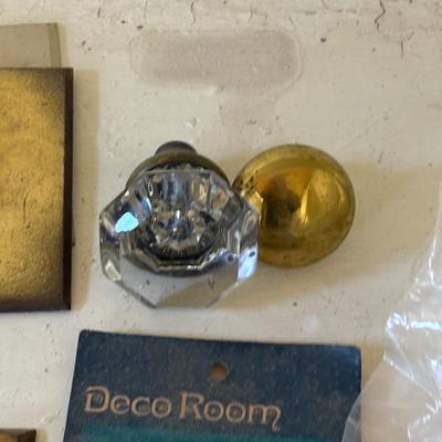 Collection of Vintage Brass Switch Plates & More (BS2-SF)