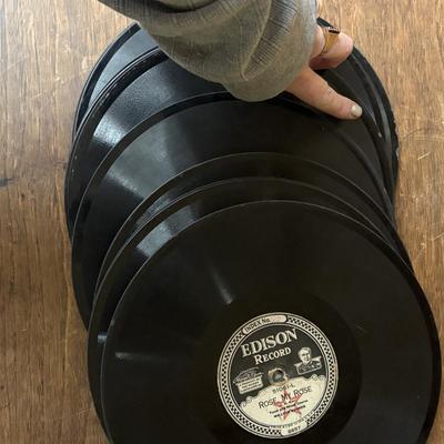 Vintage Edison Diamond Disk Record Collection (BS2-SF)