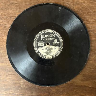 Vintage Edison Diamond Disk Record Collection (BS2-SF)