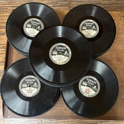Vintage Edison Diamond Disk Record Collection (BS2-SF)