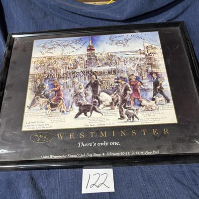 Westminster Dog Show Poster Signed