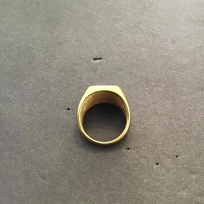 Sale Photo Thumbnail #109: Goldtone fashion ring please see attached photos