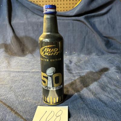 Bud Light 50 Super Bowl Full Can