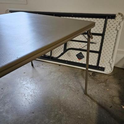 Lifetime 6ft Folding Table & Card Table (G-JS)