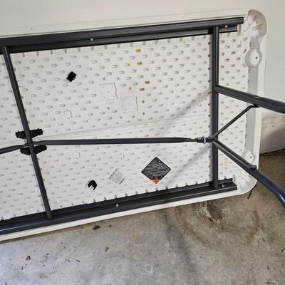 Lifetime 6ft Folding Table & Card Table (G-JS)