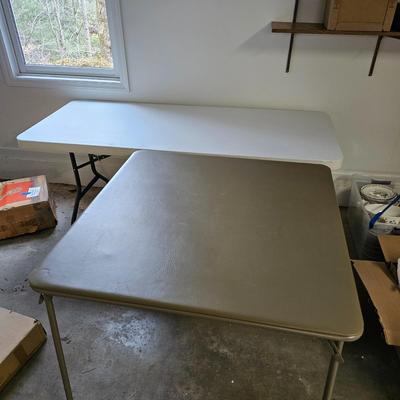 Lifetime 6ft Folding Table & Card Table (G-JS)