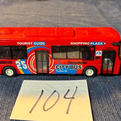 Die Cast City Bus