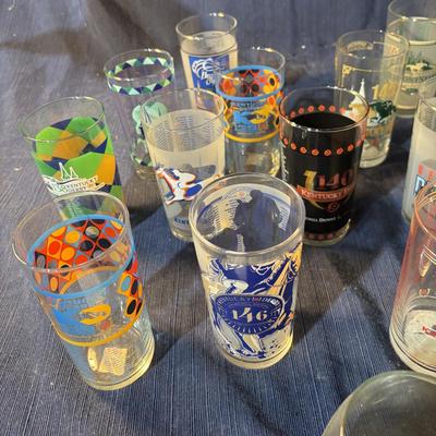 Kentucky Derby Glass Lot