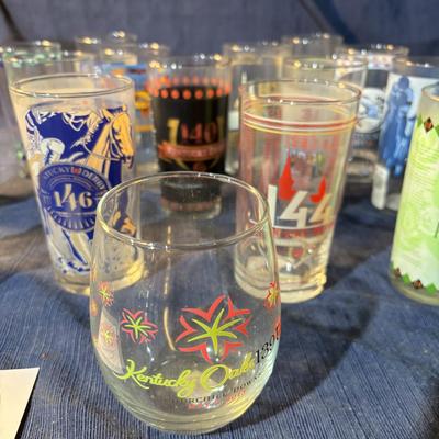 Kentucky Derby Glass Lot