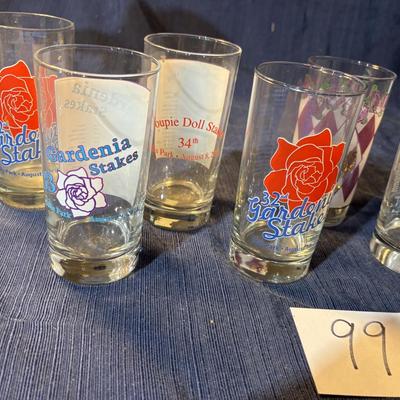 Horse Racing Collectable Glass Lot