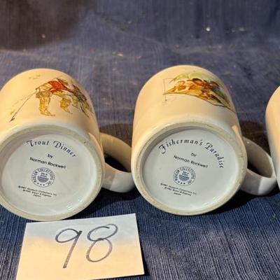 Norman Rockwell Cup Lot