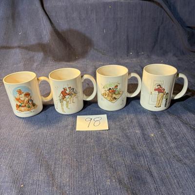 Norman Rockwell Cup Lot