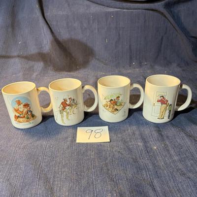Norman Rockwell Cup Lot
