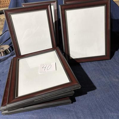 10 Matching Picture Frame Lot