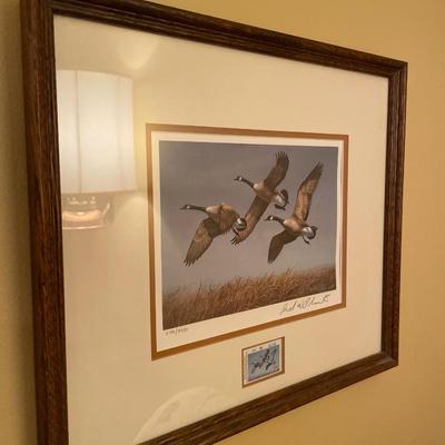 Ducks Unlimited prints with certificates